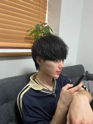 メンズ 釜谷 健二郎のヘアスタイル