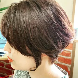 ショート カラー hair salon　k2のヘアスタイル