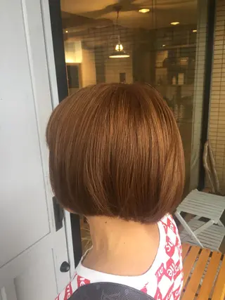 ショート ツキダテ ユイのヘアスタイル