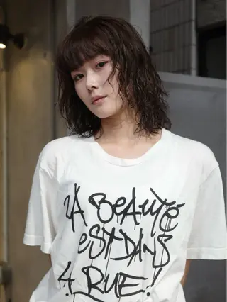 ミディアム NERO 松井 隆人のヘアスタイル