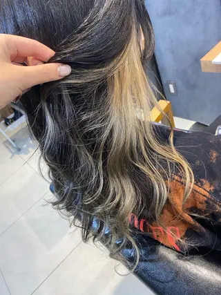 ロング カラー ヘアアレンジ メンズ キッズ ネイル マツエク・マツパ 透明感カラー🤎 ゆりのヘアスタイル