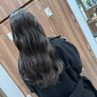 ロング カラー ヘアアレンジ 小白井 由美のヘアスタイル