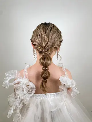 ヘアアレンジ GiseL ハイトー ンSa_ya🎀のヘアスタイル