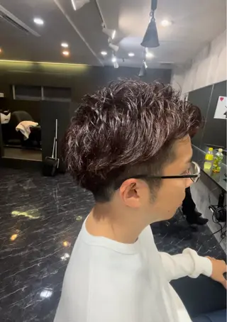 ショート カラー NINE+/代表 ブリーチ特化型サロンのヘアスタイル