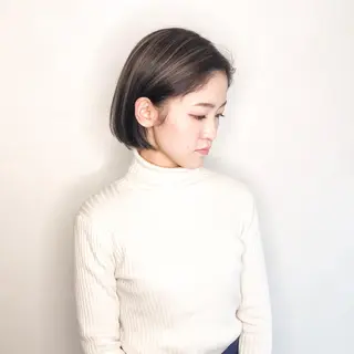 ショート カラーモデル募集中 美容室ハピスのヘアスタイル