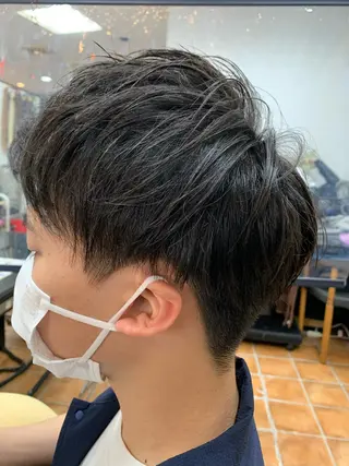 メンズ フリーランス理美容師 いさかのヘアスタイル