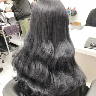 セミロング カラー ヘアアレンジ Over hair_ misakiのヘアスタイル