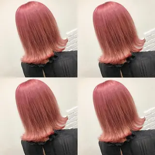 ミディアム カラー ヘアアレンジ メンズ キッズ 💟Chloe原宿店 🩶ハイトーンのヘアスタイル