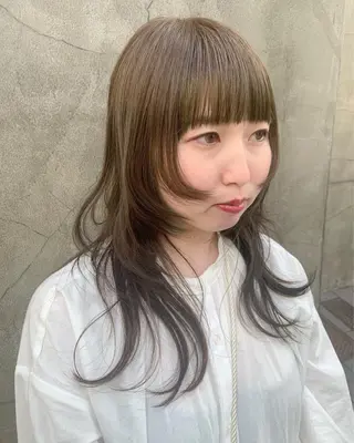 ロング 圧倒的デザイン力 店長🎨RENAのヘアスタイル