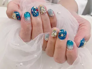 ネイル ネイルサロンエクラ 🫧Shizukaのネイルデザイン