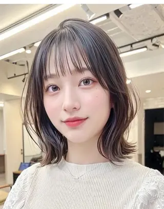 ミディアム 🧚全レングス特化型 / 新宿 Hisuiのヘアスタイル