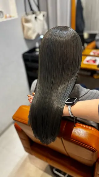 ロング カラー 【完全個室】髪質改善 暖色カラー/山崎唯奈のヘアスタイル