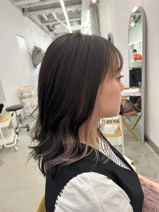 セミロング 名古屋/久屋大通 /不破新のヘアスタイル