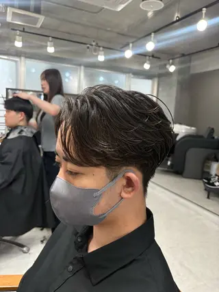パーマ メンズ メンズパーマ特化 園田　楓莉のヘアスタイル