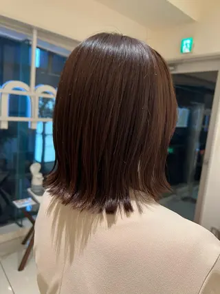 ミディアム ボブ/ 似合わせ🥀原ちひろのヘアスタイル