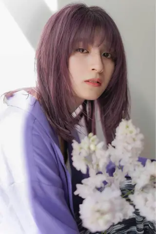 ミディアム 永田 崇のヘアスタイル