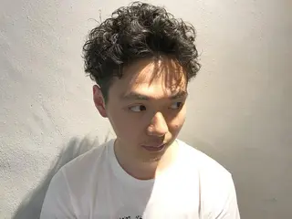 ショート パーマ メンズ 坂本 裕介/パーマのヘアスタイル