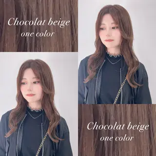 ロング カラー ルプラボウ/ 聖花/透明感カラーのヘアスタイル