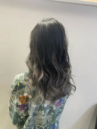 セミロング カラー UNDER vr 【アンダーバー】のヘアスタイル