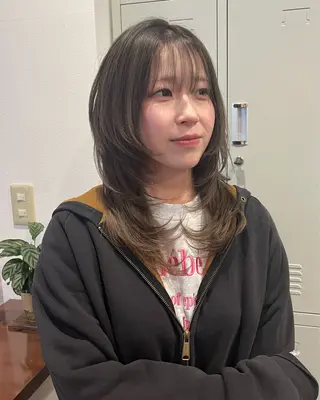 ミディアム YURA所属・藤本 翔己のヘアスタイル