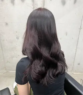 セミロング lafit kaede/韓国ヘアのヘアスタイル