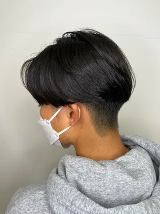 ショート メンズ 斉藤 翔平のヘアスタイル