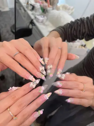 ネイル Sora nail 長さ出し専門店のネイルデザイン
