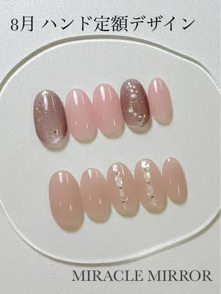 ネイル ミラクルミラー 町野のネイルデザイン