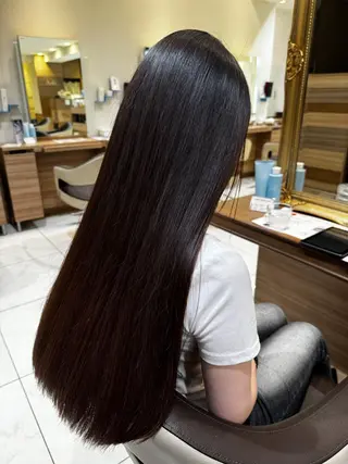 ロング 松田 一希のヘアスタイル