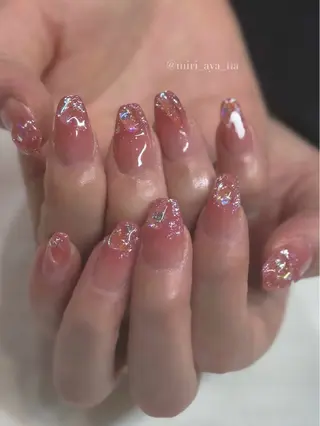 ネイル 新宿代々木/ちゅるん キレイめ/miriのネイルデザイン