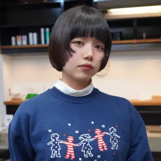 ショート ボブ/アンニュイ 🌷しだひめな🌷のヘアスタイル