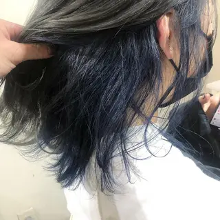 ミディアム カラー カラー職人 なかもと たつひろのヘアスタイル