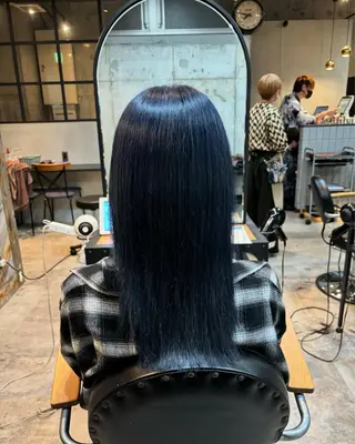 ロング 吉田 光希のヘアスタイル