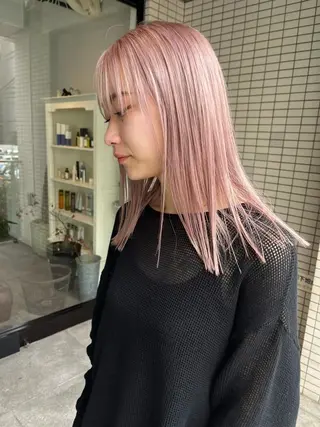 ロング 宮腰 瑠果のヘアスタイル