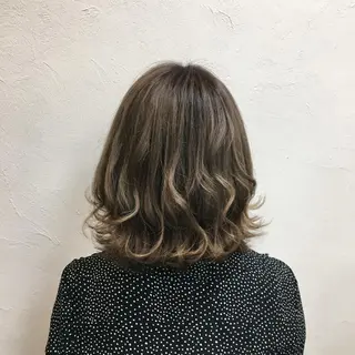 カラー garden HAIR 優月のヘアスタイル