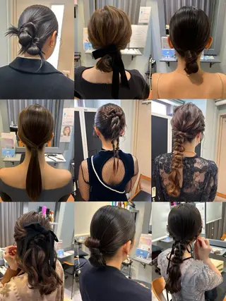 ヘアアレンジ takebuchi harukaのヘアスタイル