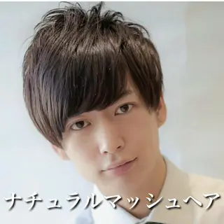 ショート メンズ Soleria 田中慎一のヘアスタイル