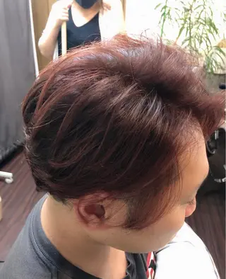 カラー メンズ Natsu 。のヘアスタイル