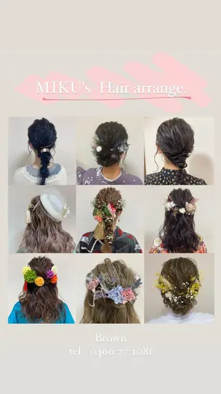 ヘアアレンジ enurk店 🍋 M I K U  *のその他イメージ