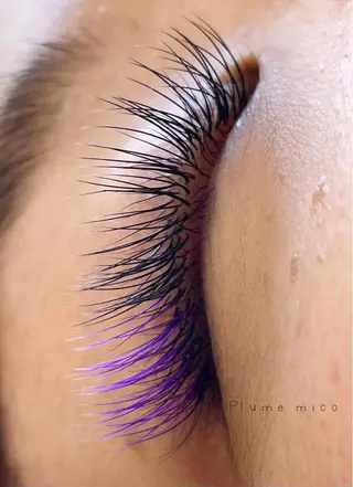 マツエク・マツパ Plume micoのマツエク・マツパデザイン
