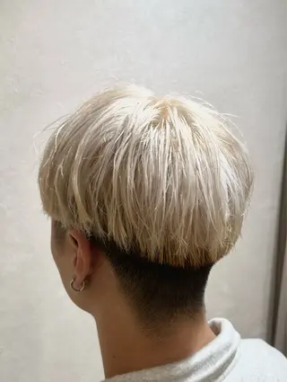 カラー パーマ メンズ ユージ ✂︎ カット／パーマ特化のヘアスタイル