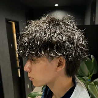 パーマ メンズ 🔥フェザーパーマ 特化🔥勇斗のヘアスタイル