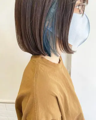 ショート FERIA梅田🖤 透明感カラー🎀のヘアスタイル