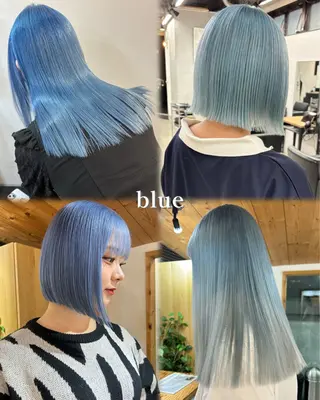 ロング カラー ヘアアレンジ 🧸艶々韓国ヘア 🧁mizunaのヘアスタイル