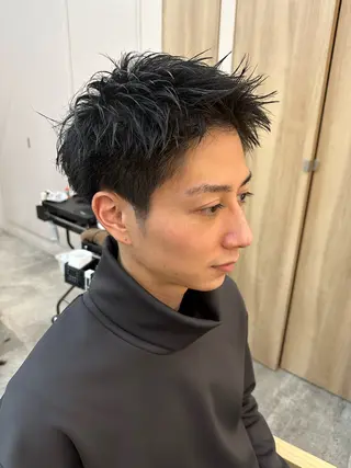 パーマ メンズ 北間 寛哉のヘアスタイル