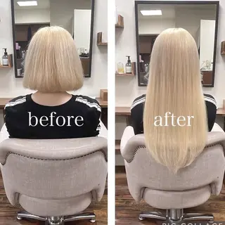 ショート カラー 💎ルフレ歌舞伎町 💎プルエクステのヘアスタイル