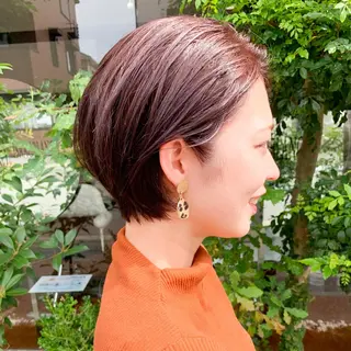ショート カラー パーマ ヘアアレンジ メンズ キッズ ネイル マツエク・マツパ 大人スタイル 太田のヘアスタイル
