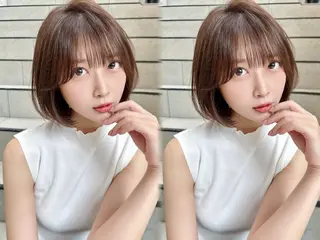 ショート カラー レイヤー❣️縮毛矯 川村利幸のヘアスタイル