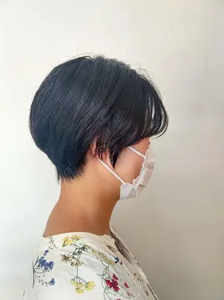 ショート 【似合わせ・レイヤー ・パーマ】海気のヘアスタイル