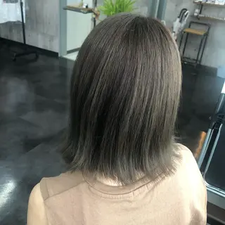 ミディアム カラー 髪質改善💓艶髪💓 暖色💗加藤あゆみのヘアスタイル